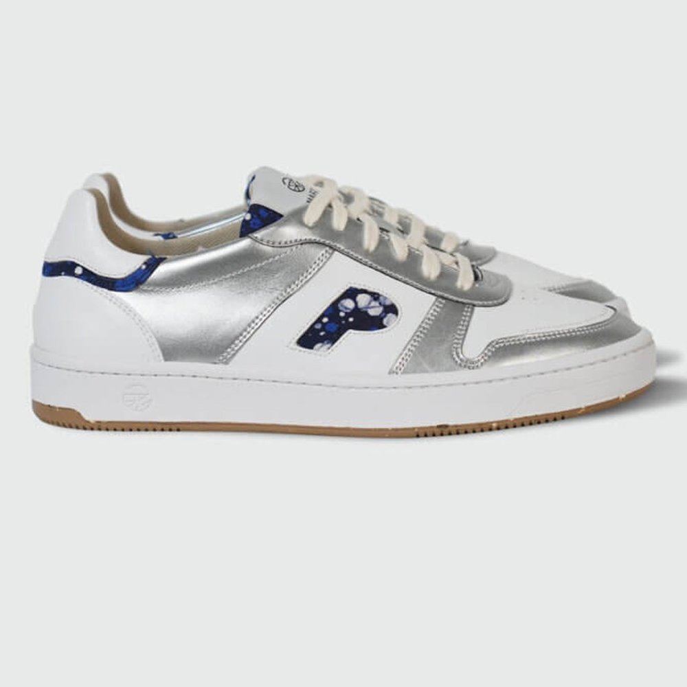 Kasi sneaker white/silver/blue